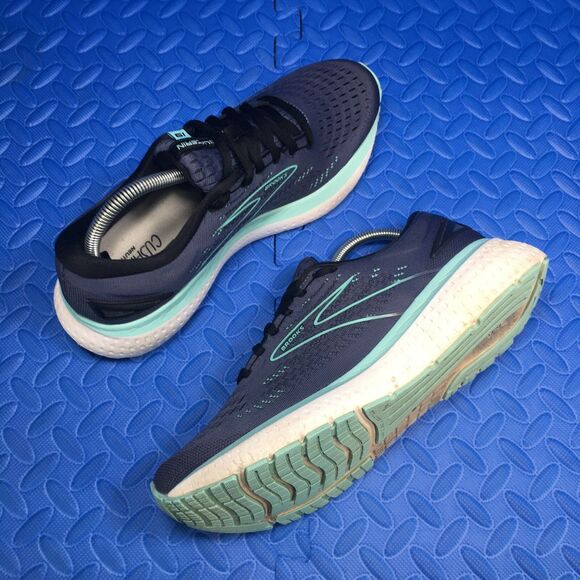 Brooks Glycerin 19 Women's Running Walking Shoes Blue Athletic Sneakers Size 10B - Picture 2 of 15